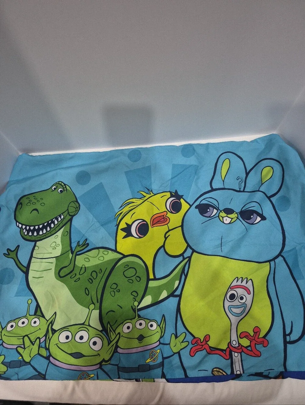 Children's Full Sheet Set Toy Story Buzz & Woody With Two Reversible Pillowcase
